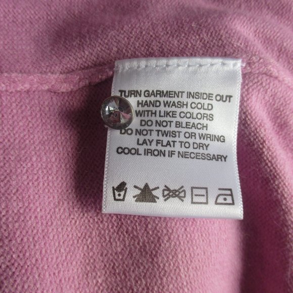 Vintage George Floral Beaded Sweater Set. Size L(12/14) - Picture 8 of 11